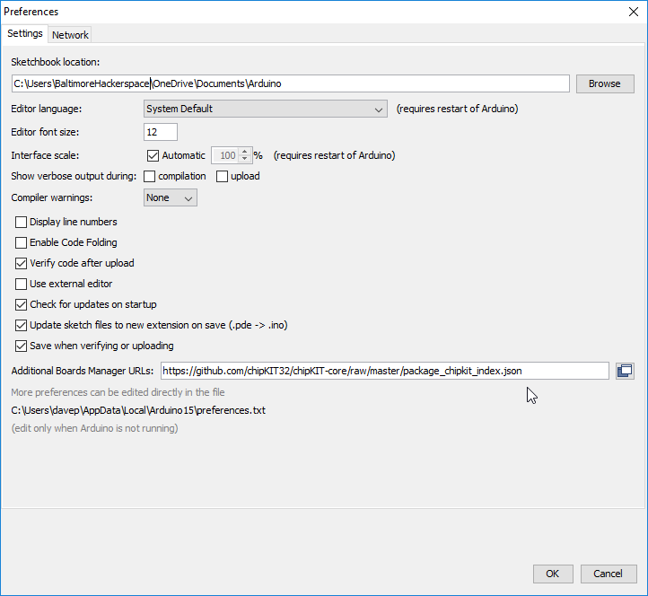 File:Arduino_IDE_Preferences.png